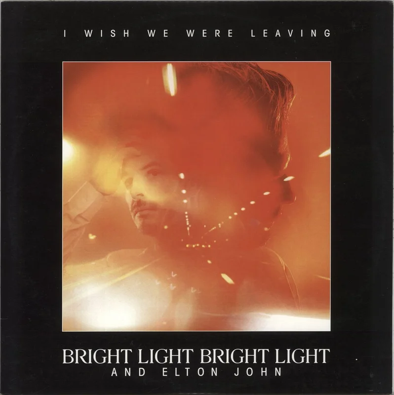 Bright Light Bright Light I Wish We Were Leaving UK 12" vinyl