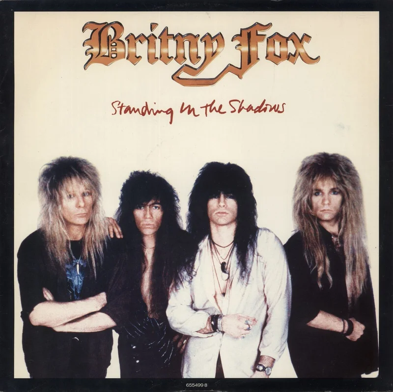 Britny Fox Standing In The Shadows UK 12" vinyl