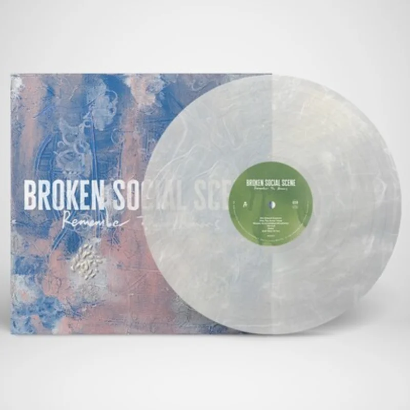 Broken Social Scene Remember the Humans (Limited Edition, Indie Exclusive, Clear W/ White Marble Colored Vinyl)