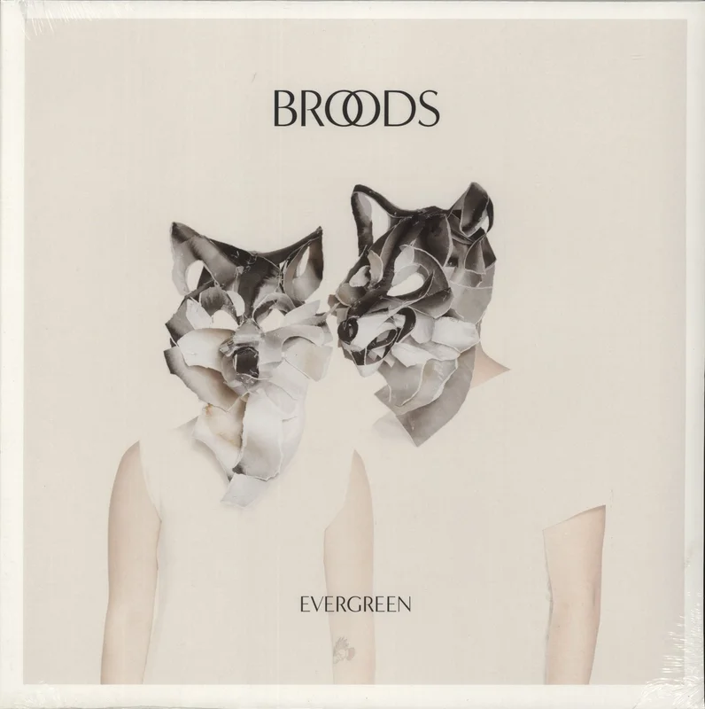 Broods Evergreen - 180gm White Vinyl - Sealed Australian Vinyl LP
