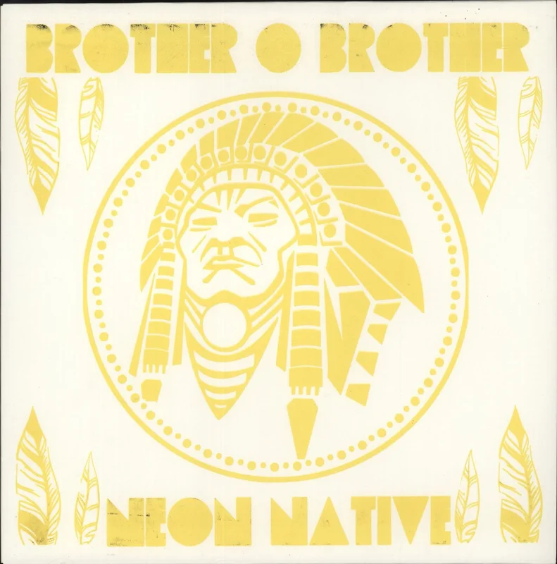 Brother O'Brother Neon Native - Red & Yellow Pinwheel - RSD18 US Vinyl LP