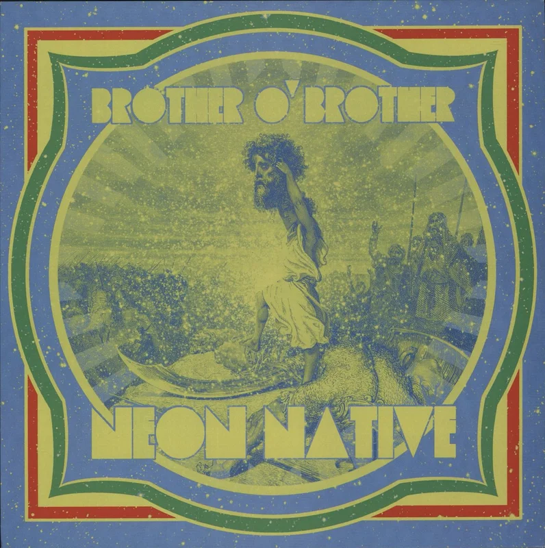 Brother O'Brother Neon Native - Tri-Colour Blue/Yellow/Orange US Vinyl LP