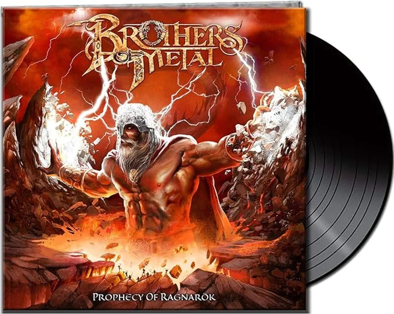 Brothers Of Metal Prophecy Of Ragnarok - Black Vinyl - Sealed UK Vinyl LP