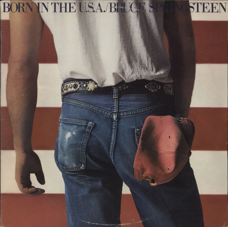 Bruce Springsteen Born In The U.S.A. Portuguese Vinyl LP
