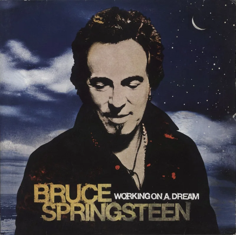 Bruce Springsteen Working On A Dream - VG UK 2-LP vinyl set