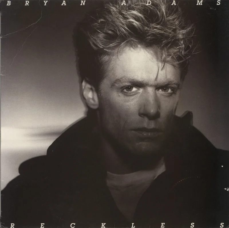Bryan Adams Reckless New Zealand Vinyl LP
