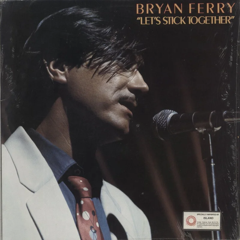 Bryan Ferry Let's Stick Together - shrink US Vinyl LP