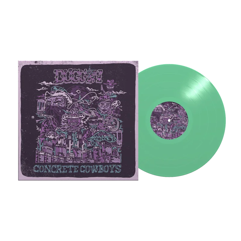 Buggin - Concrete Cowboys Opaque Mint Green Vinyl