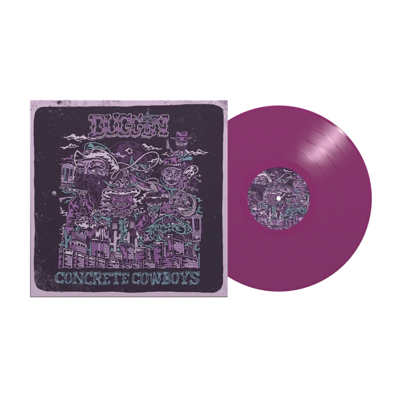 Buggin - Concrete Cowboys Opaque Violet Vinyl