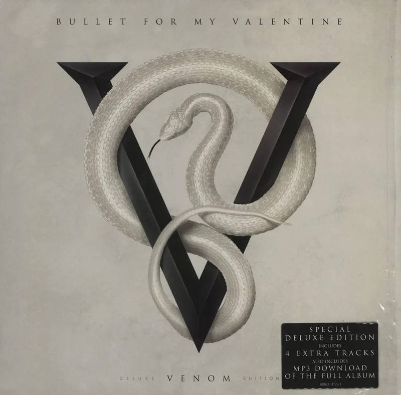Bullet For My Valentine Venom Deluxe Edition - stickered shrink UK 2-LP vinyl set