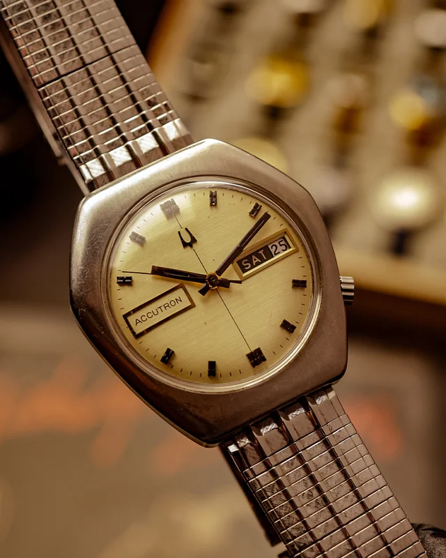 Bulova Accutron Vintage Watch  [42mm] Tuning Fork (Very Rare)