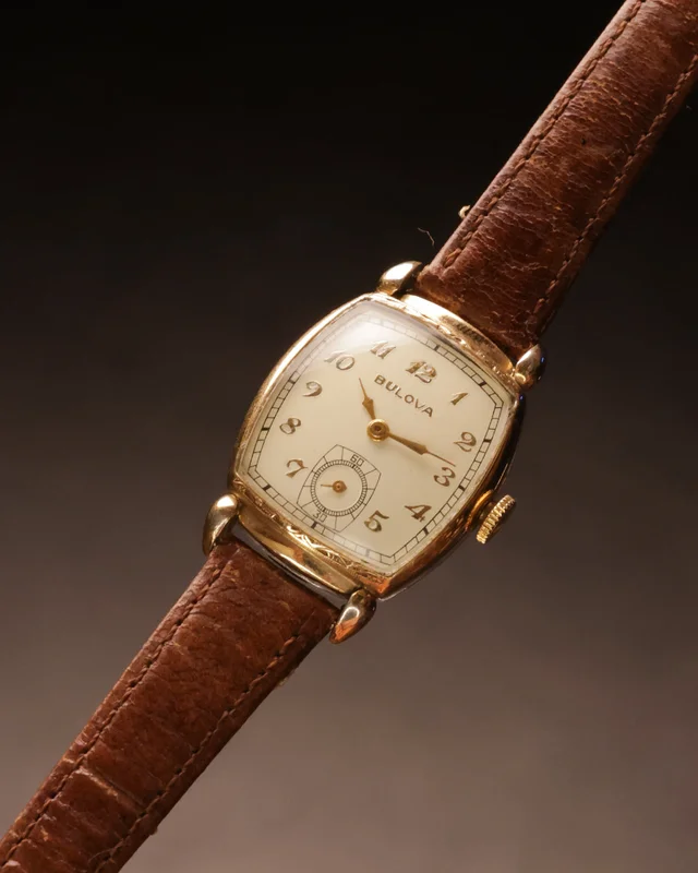 Bulova Tank-Style Dress Watch