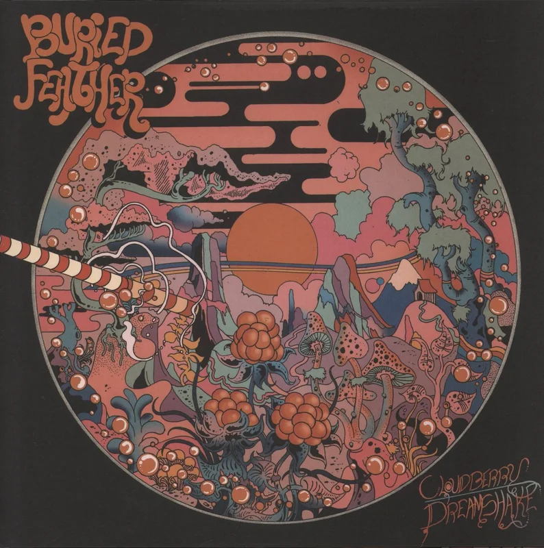 Buried Feather Cloudberry Dreamshake - Blue Marbled Vinyl - Numbered German Vinyl LP