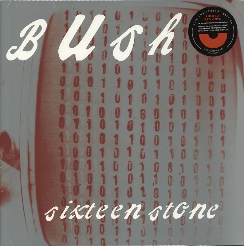 Bush Sixteen Stone - Red Vinyl - Sealed UK 2-LP vinyl set