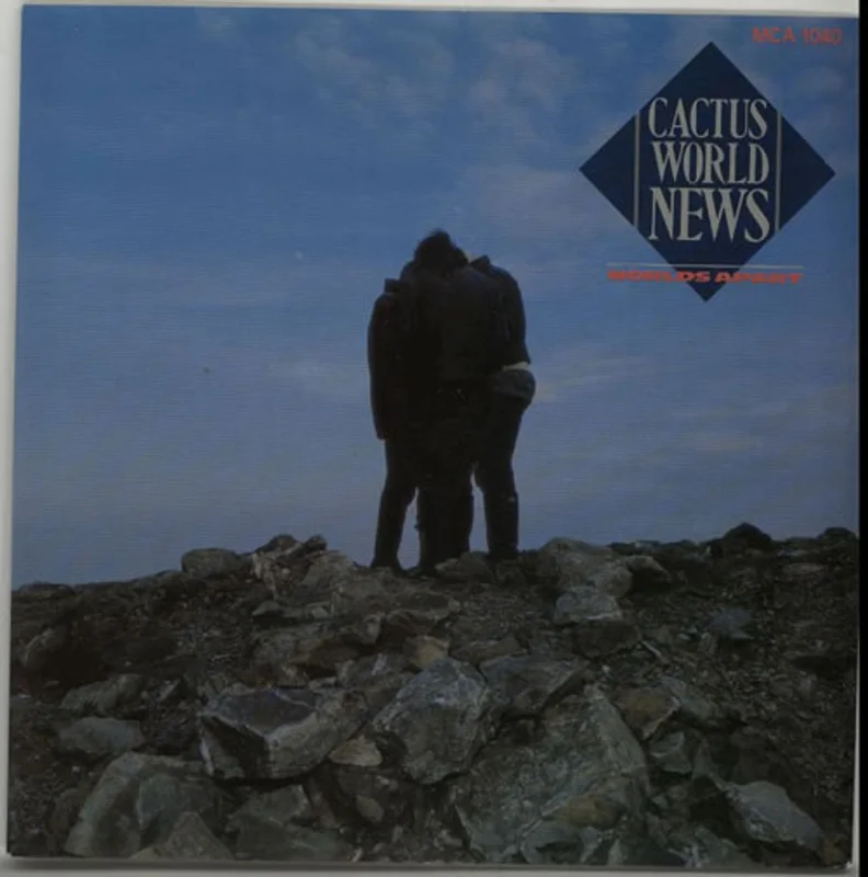 Cactus World News Worlds Apart UK 7" vinyl