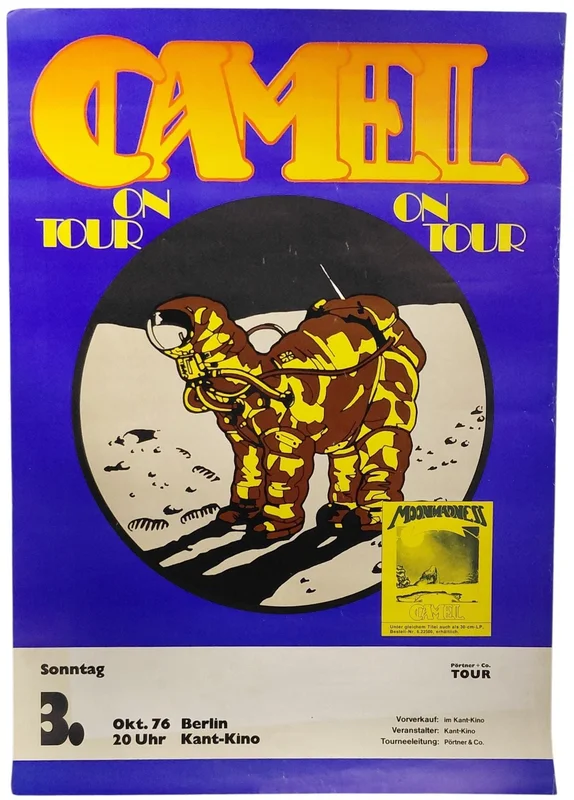 Camel On Tour German Poster