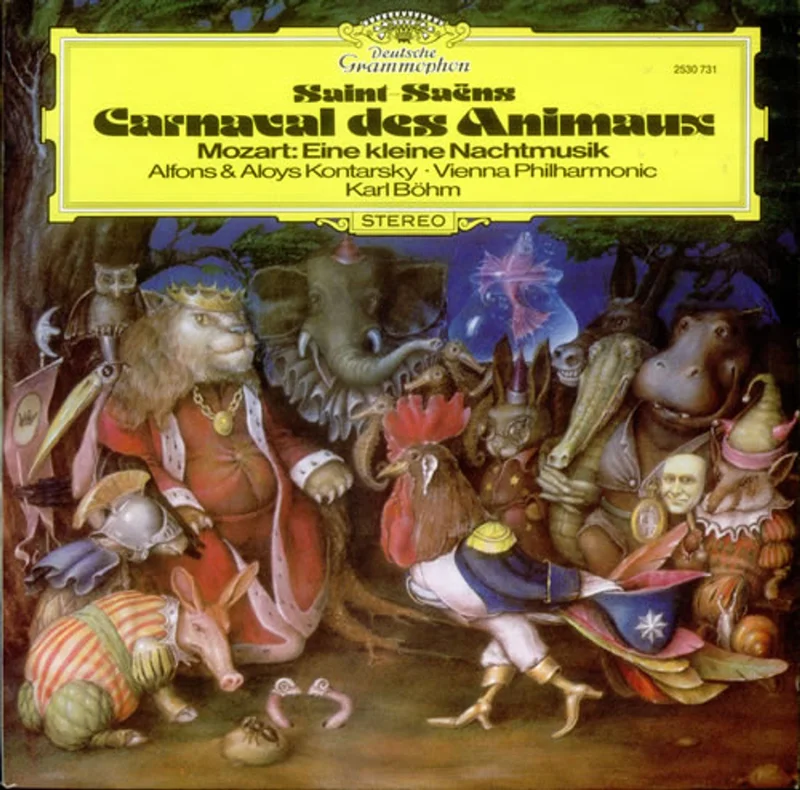 Camille Saint-Sans Carnaval des Animaux / Eine Kleine Nachtmusik UK Vinyl LP