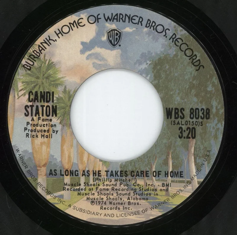Candi Staton As Long As He Takes Care Of Home US 7" vinyl