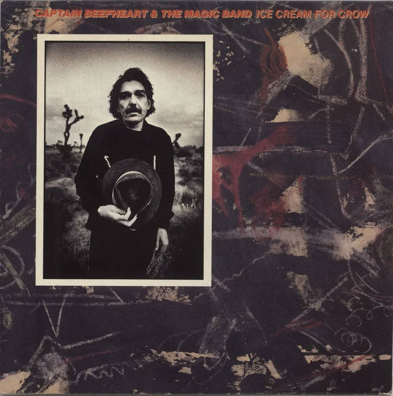 Captain Beefheart & Magic Band Ice Cream For Crow + Inner - EX UK Vinyl LP