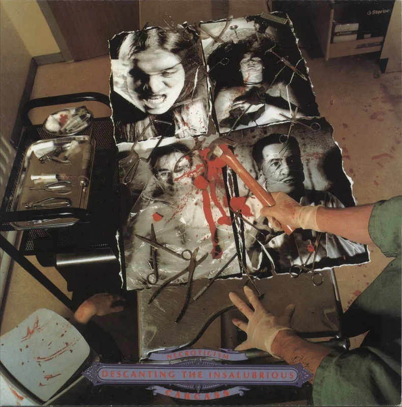 Carcass Necroticism - Descanting The Insalubrious UK Vinyl LP