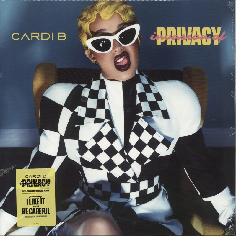 Cardi B Invasion Of Privacy - Sealed US 2-LP vinyl set