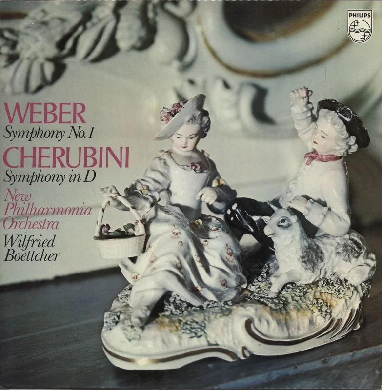 Carl Maria Von Weber Weber: Symphony No. 1 / Cherubini: Symphony In D Dutch Vinyl LP