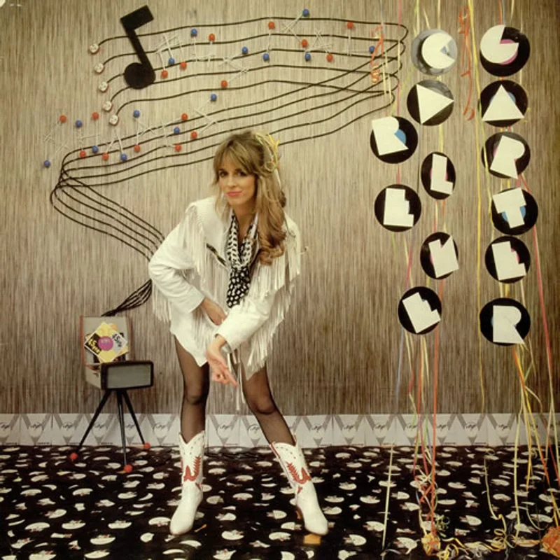 Carlene Carter Musical Shapes + Poster UK Vinyl LP