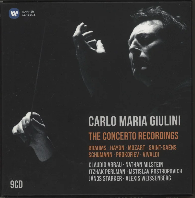 Carlo Maria Giulini The Concerto Recordings UK Cd album box set