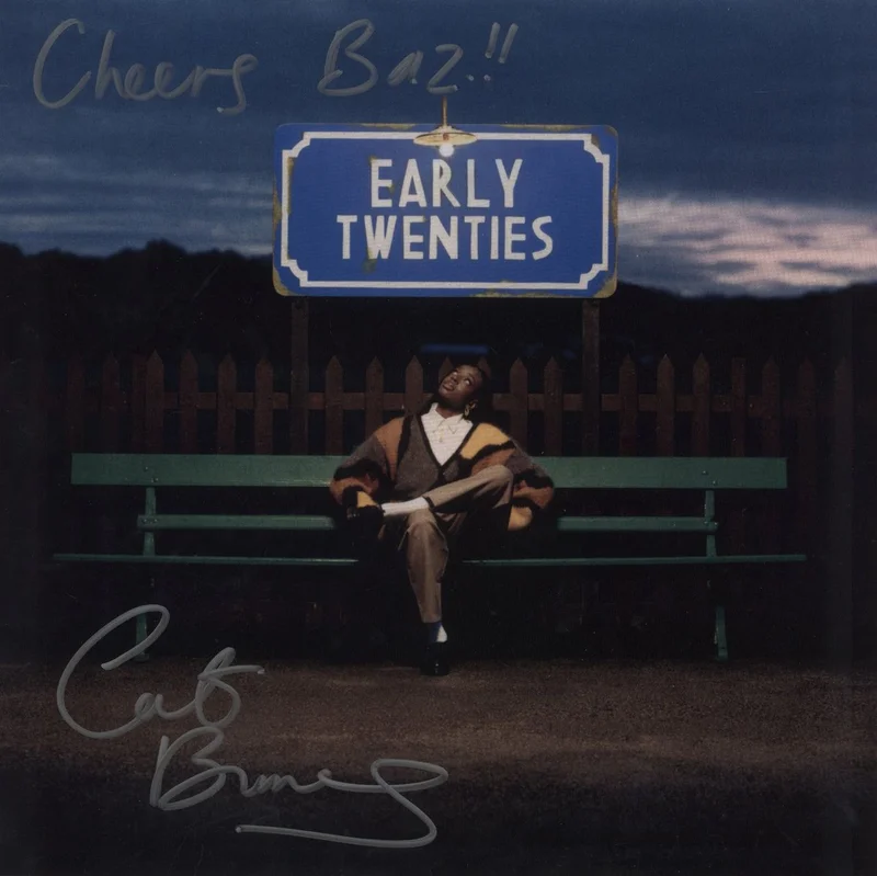 Cat Burns Early Twenties - Green Marbled Vinyl - Autographed UK Vinyl LP