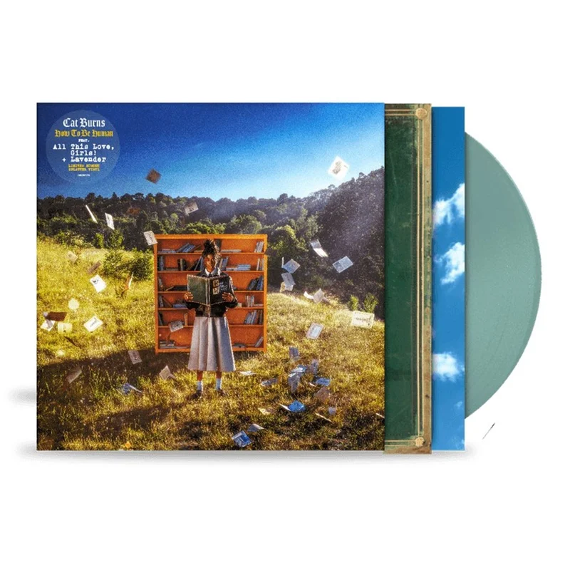 Cat Burns How to Be Human - Sky Blue Vinyl - Sealed UK Vinyl LP