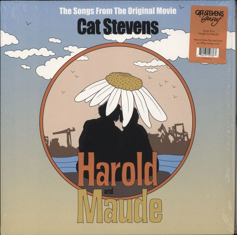 Cat Stevens Harold And Maude - Orange Vinyl - RSD 2021 UK Vinyl LP