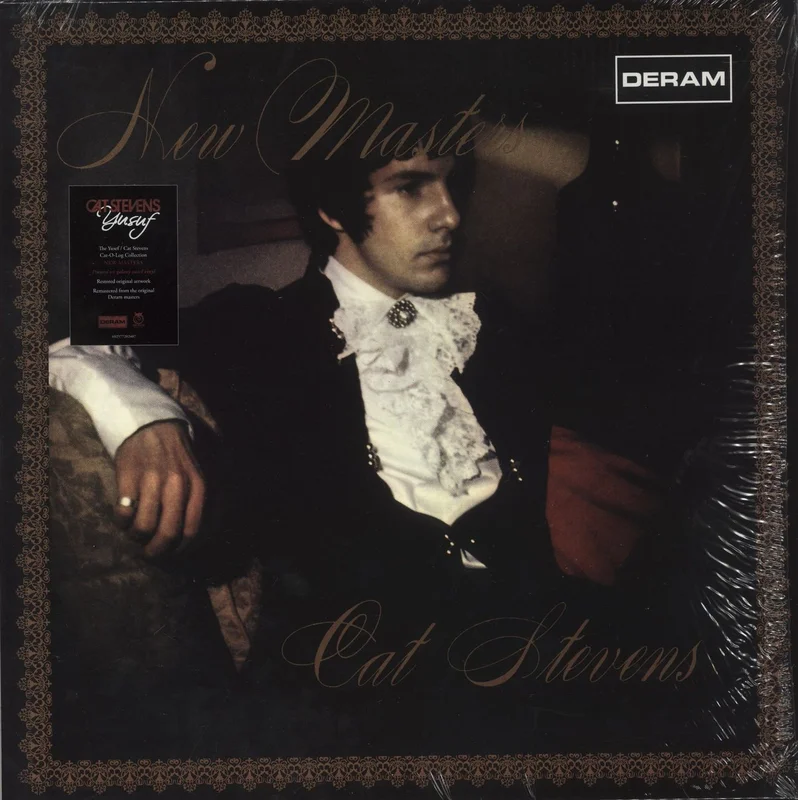 Cat Stevens New Masters - Galaxy Swirl Vinyl UK Vinyl LP
