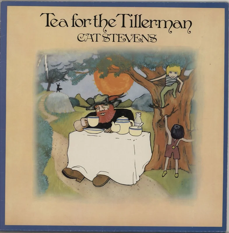 Cat Stevens Tea For The Tillerman - 4th - Single Pocket Sleeve UK Vinyl LP