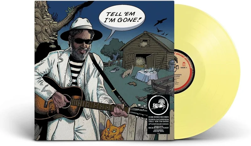 Cat Stevens Tell 'Em I'm Gone! - 10th Anniversary Edition - Yellow Vinyl - Sealed UK Vinyl LP
