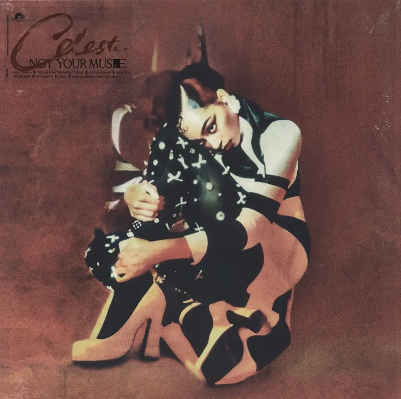 Celeste (Soul) Not Your Muse + Autographed Print German Vinyl LP