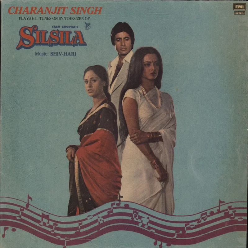 Charanjit Singh Plays Hit Tunes On Synthesizer Of SILSILA Indian Vinyl LP