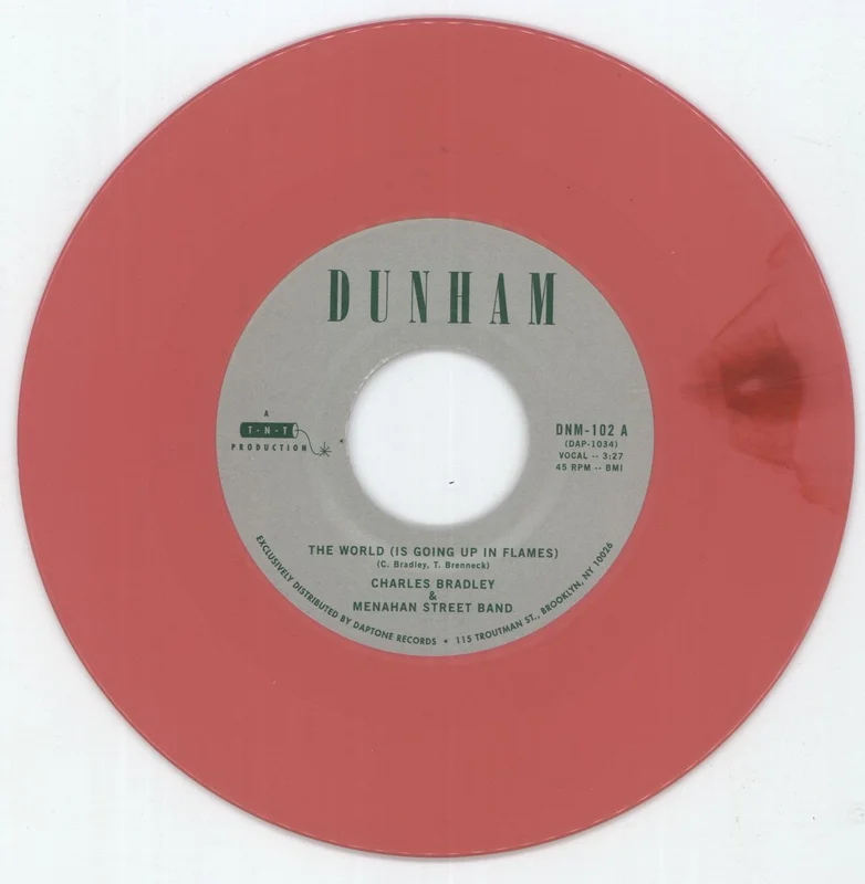 Charles Bradley The World [Is Going Up In Flames] - Random Coloured US 7" vinyl