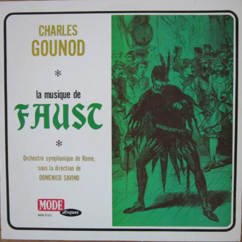 Charles Gounod, Symphony Orchestra Of Rome, Domenico Savino - La Musique De Faust