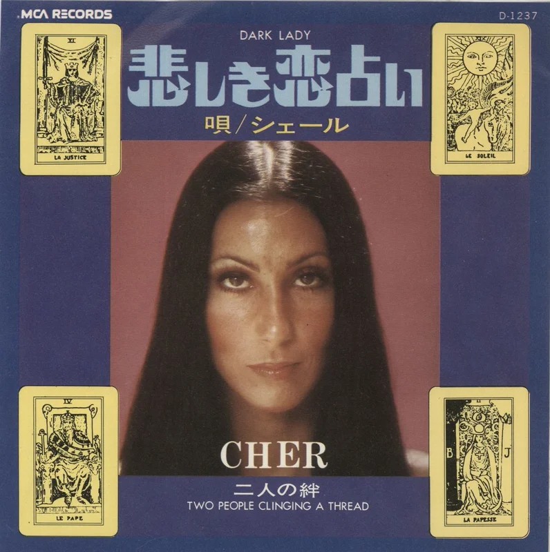 Cher Dark Lady Japanese 7" vinyl