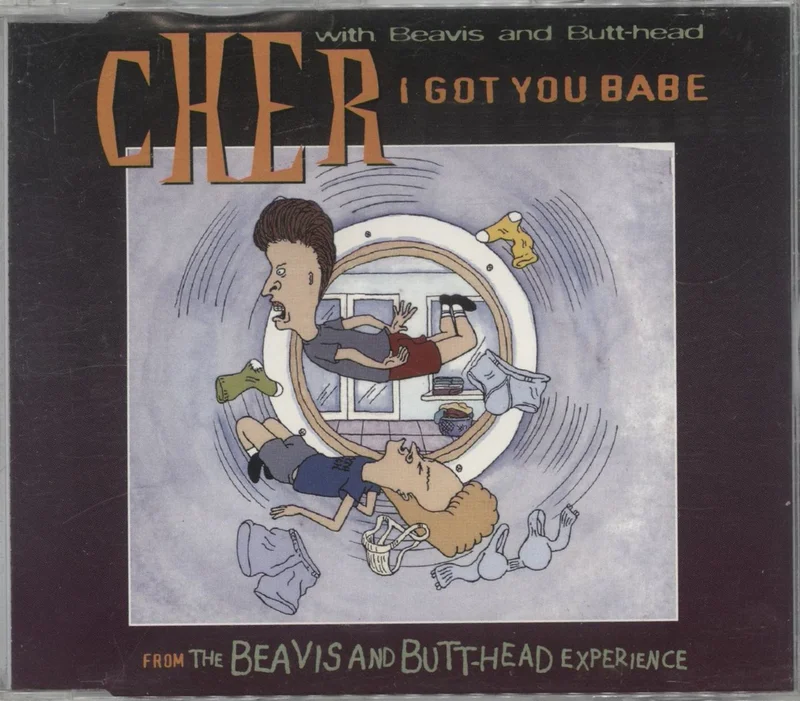 Cher I Got You Babe - no sticker UK CD single