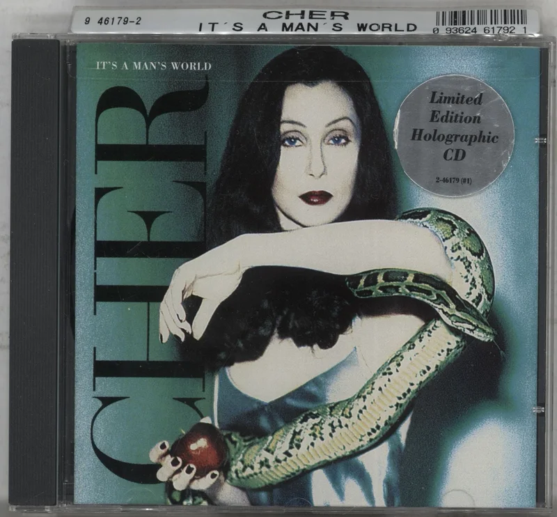 Cher It's A Man's World - Holographic CD US CD album