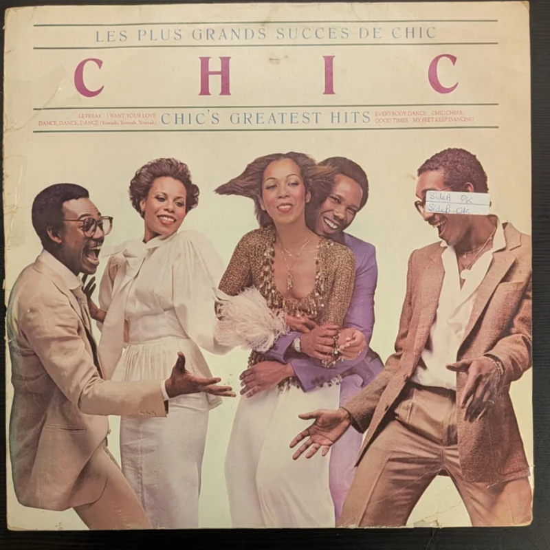 Chic - Les Plus Grands Succes De Chic = Chic's Greatest Hits (Indian Pressing) ( (Used Vinyl - VG+) NJ Marketplace