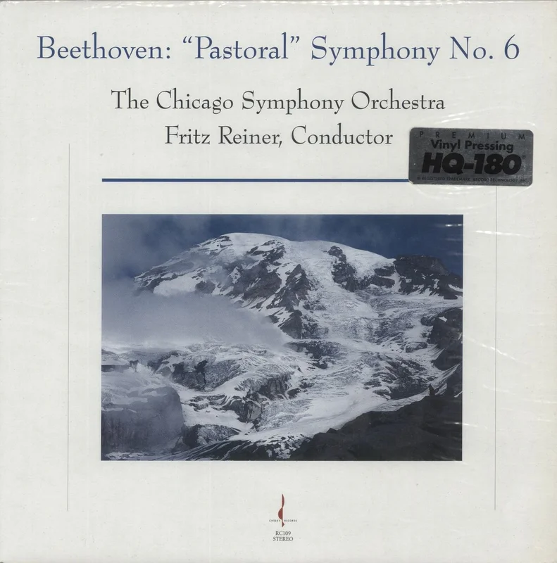 Chicago Symphony Orchestra Pastoral Symphony - 180g US Vinyl LP
