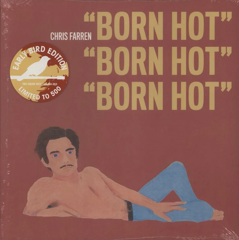 Chris Farren Born Hot - 180 Gram Red / Yellow Mix Vinyl - Sealed US Vinyl LP