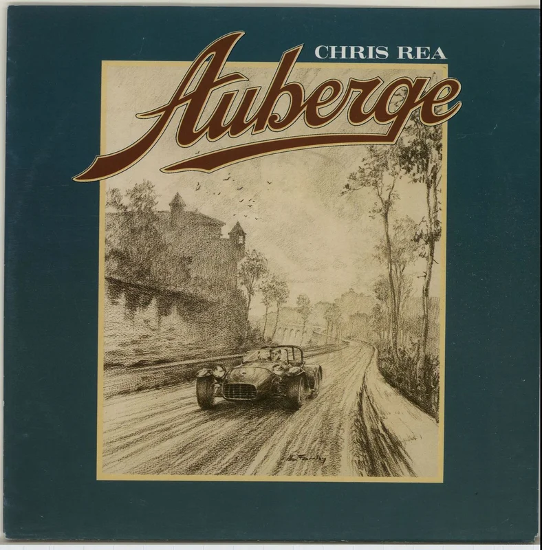 Chris Rea Auberge UK 7" vinyl