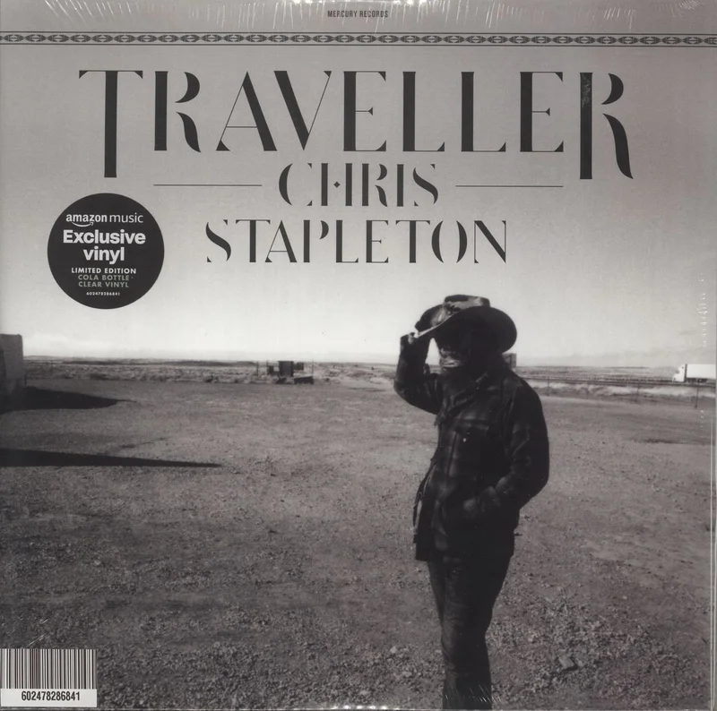 Chris Stapleton Traveller - Cola Bottle Clear Vinyl - Sealed UK 2-LP vinyl set