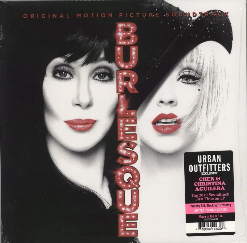Christina Aguilera Burlesque - Smoky Silk Stocking Vinyl - Sealed US Vinyl LP