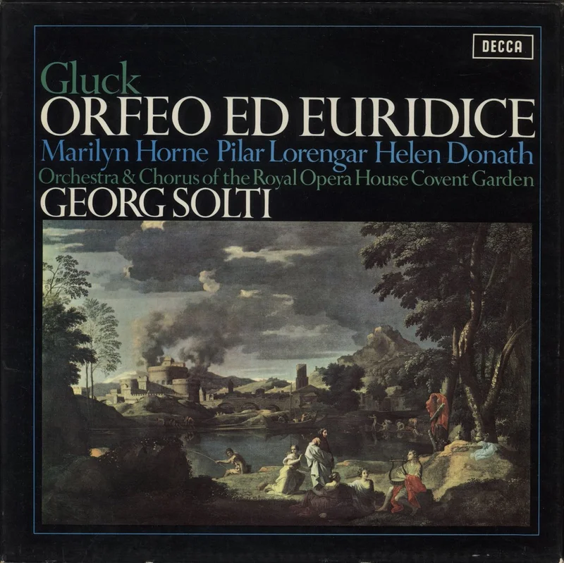 Christoph Willibald Gluck Gluck: Orfeo Ed Euridice UK Vinyl box set
