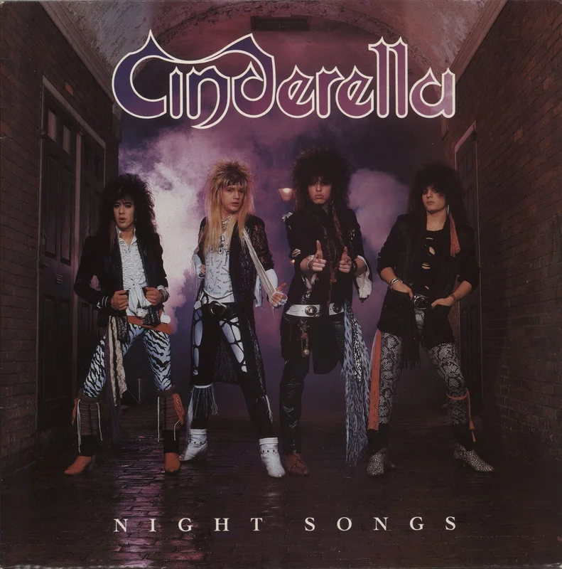 Cinderella Night Songs - EX UK Vinyl LP