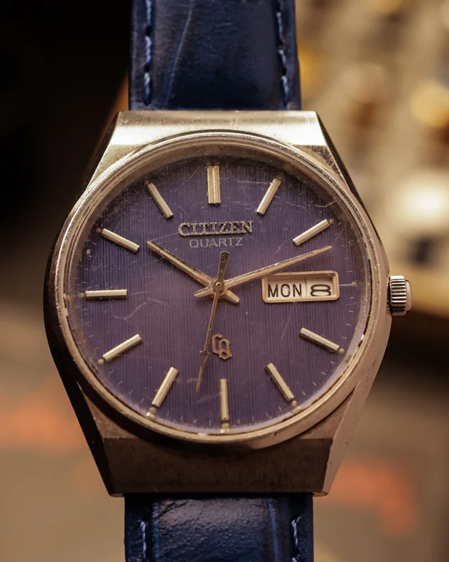 Citizen Blue Quartz  [38mm] Day-Date Display